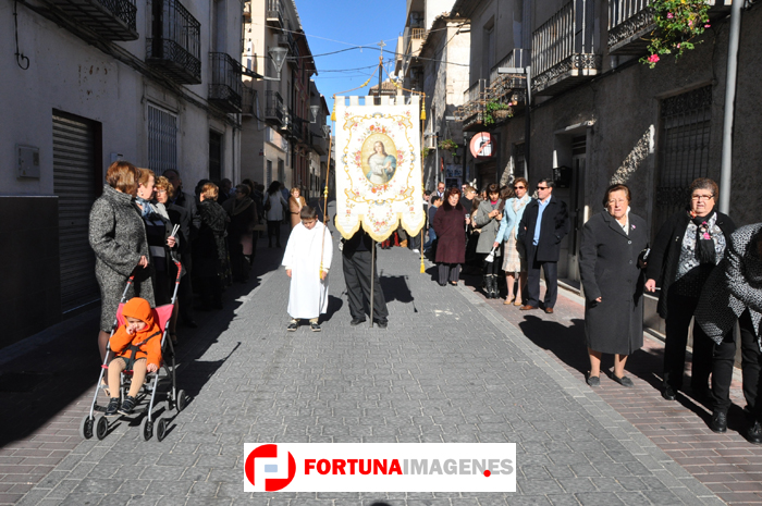 Procesión de la Purísima, Patrona de Fortuna, 2012